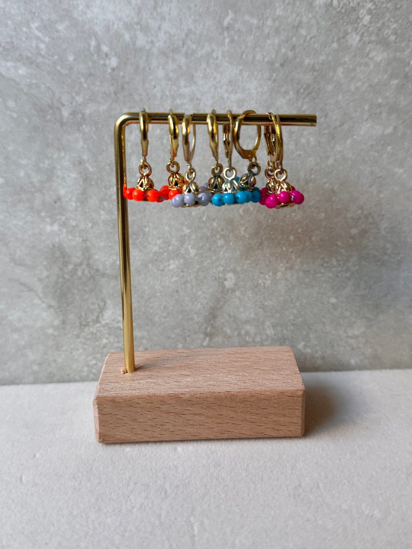 Amara Mini Jhumka - 2 Random Picked Colors