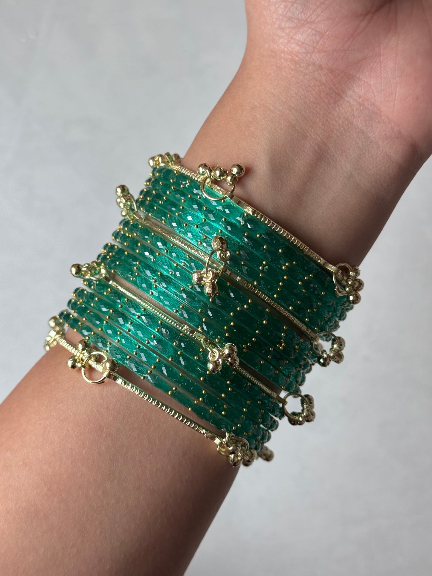 Kashmiri Bangles - Sea Blue