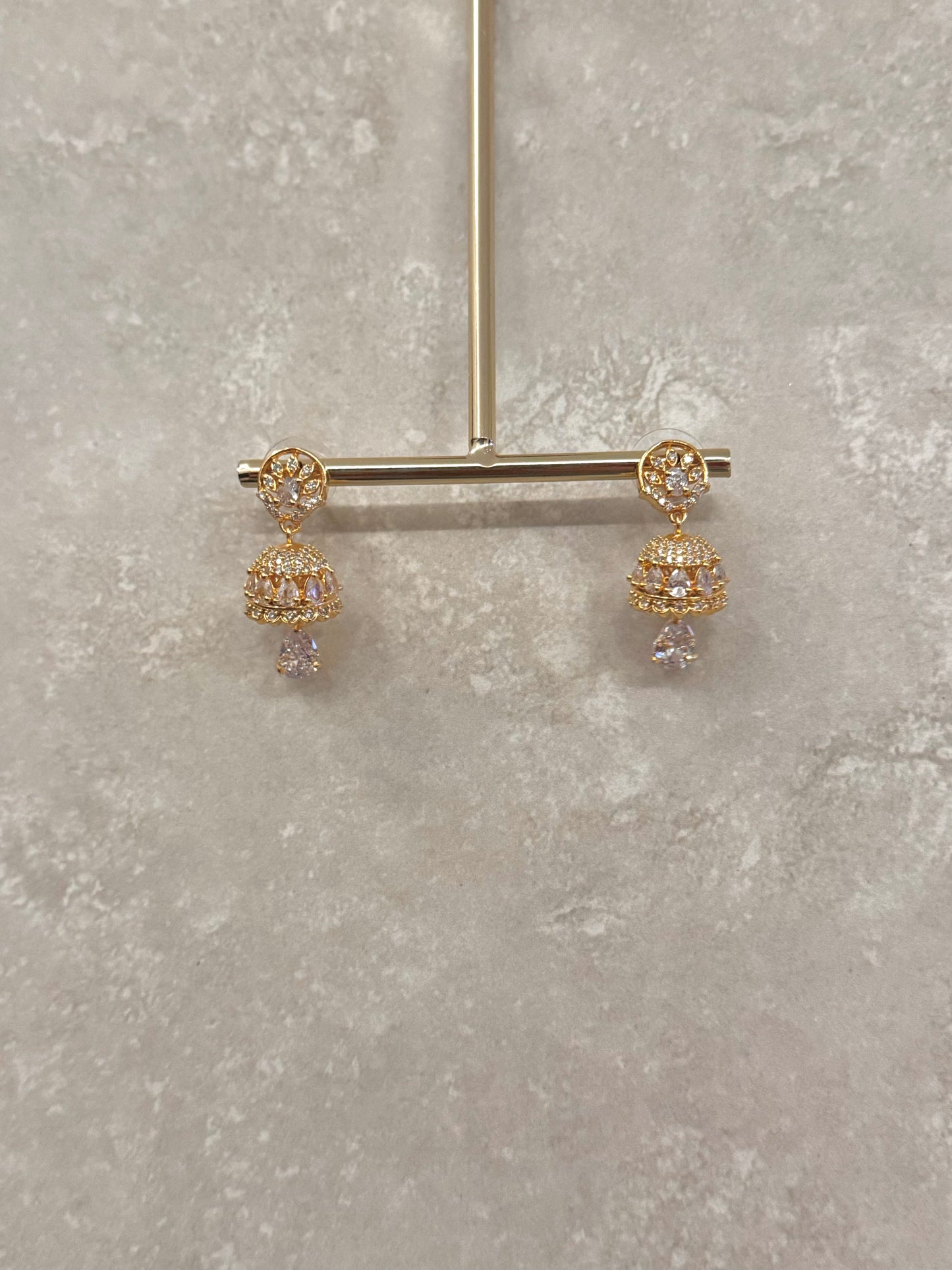 Ella Mini Jhumka - Gold