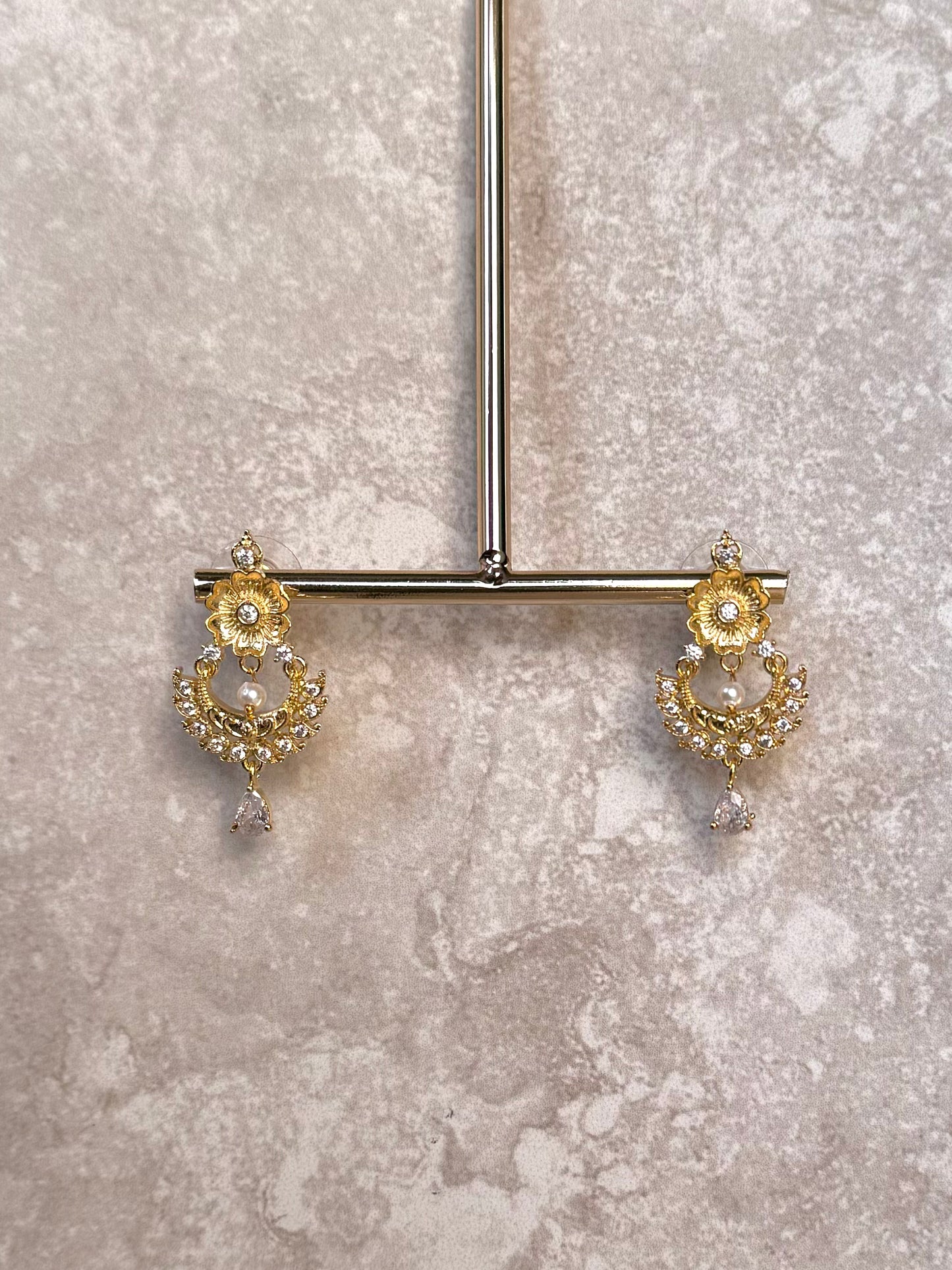 Marina Mini Jhumka - Gold