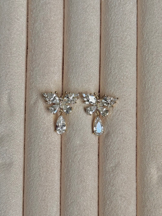 Butterfly Stainless Steel Earrings