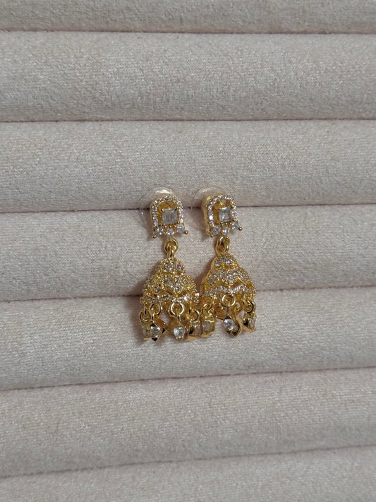 Eira Mini Jhumka - Gold
