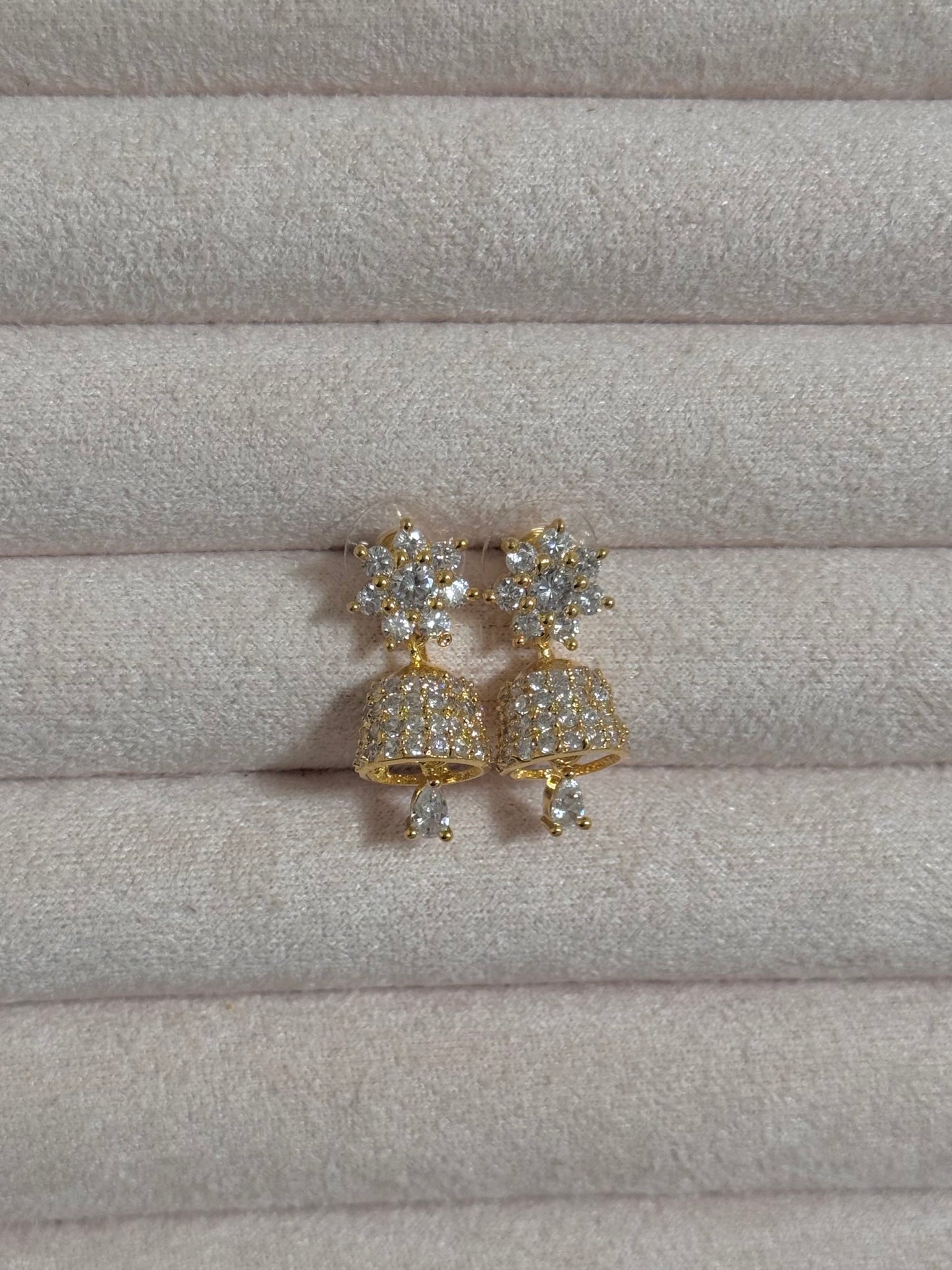 Elara Mini Jhumka - Gold