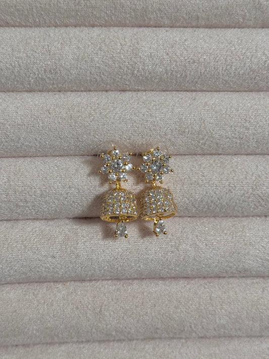 Elara Mini Jhumka - Gold