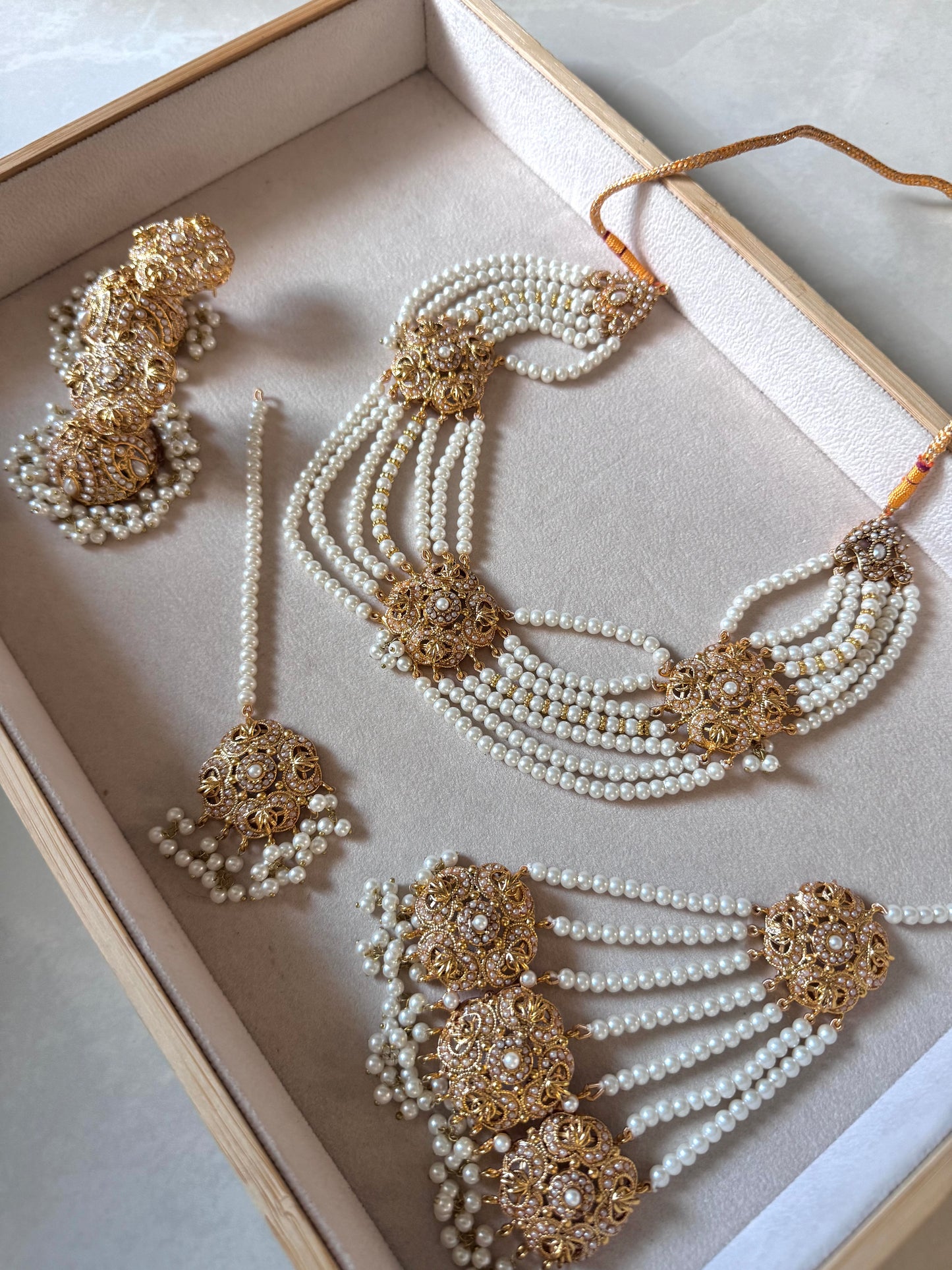 Noor Jahan Pearl Bridal Set