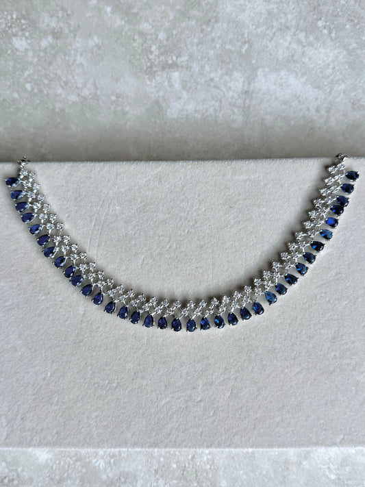 Dark Blue Necklace