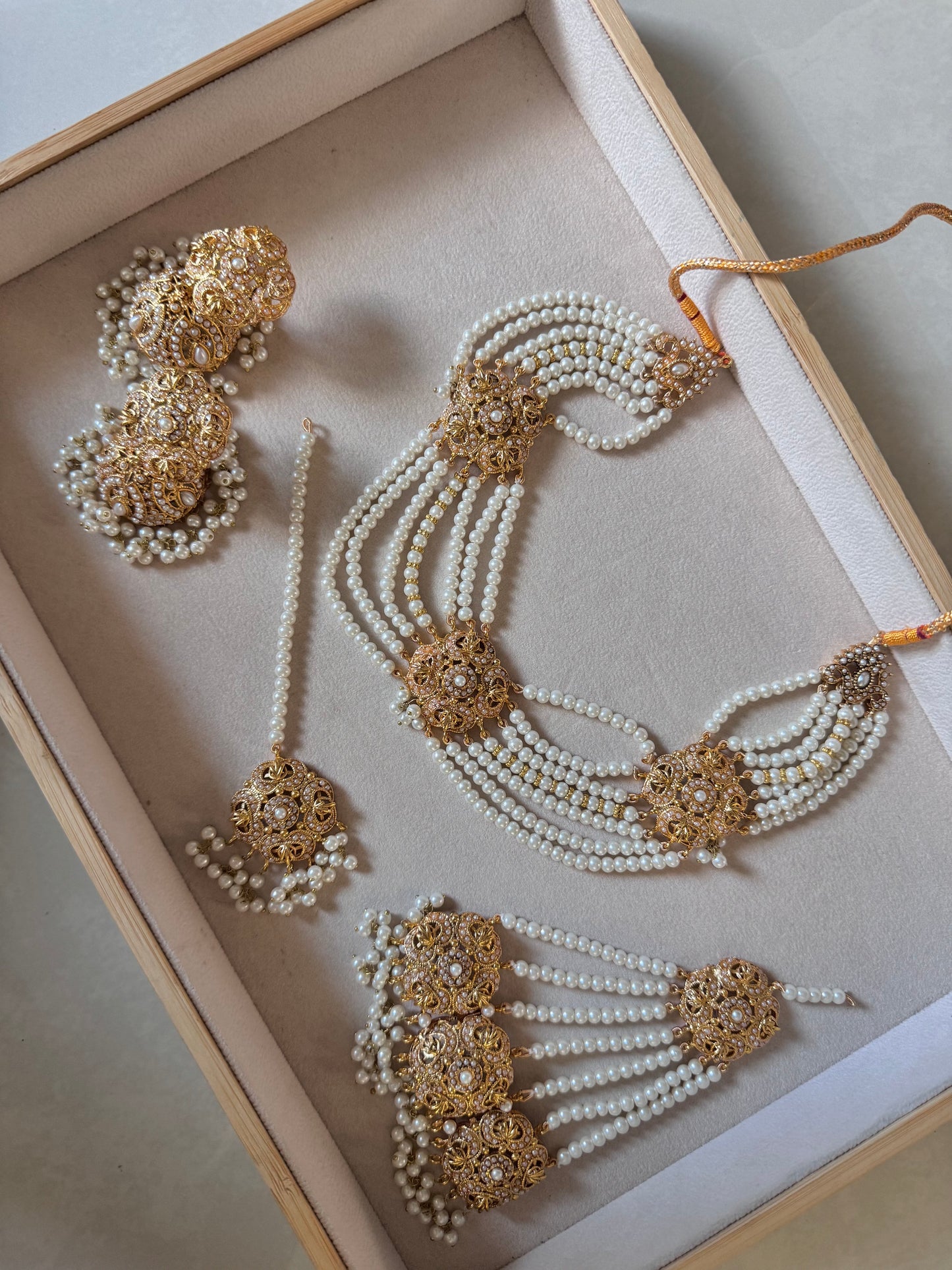 Noor Jahan Pearl Bridal Set