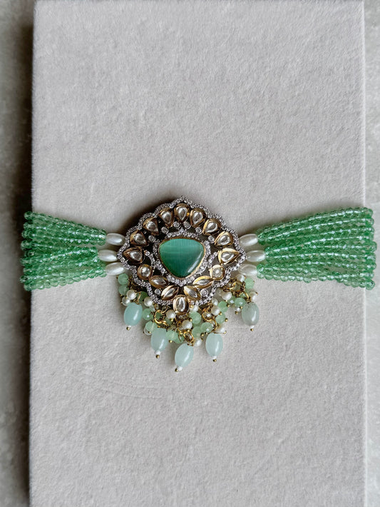 Mint Green Choker