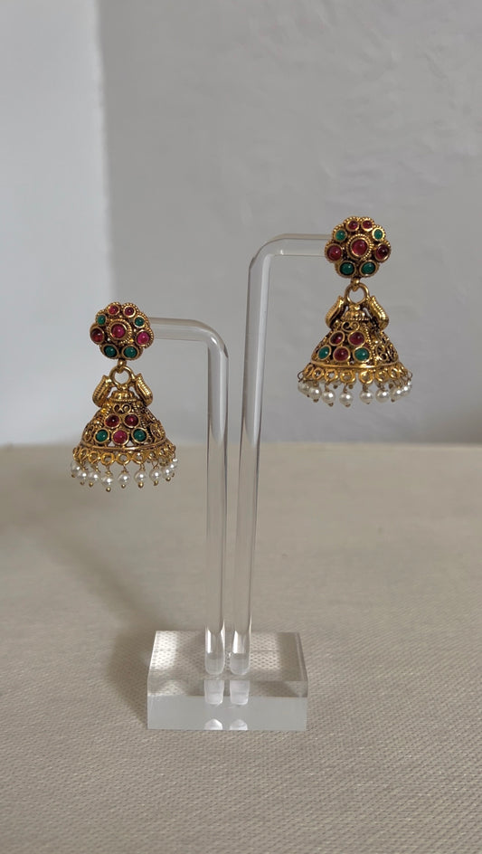 Pearl Jhumka