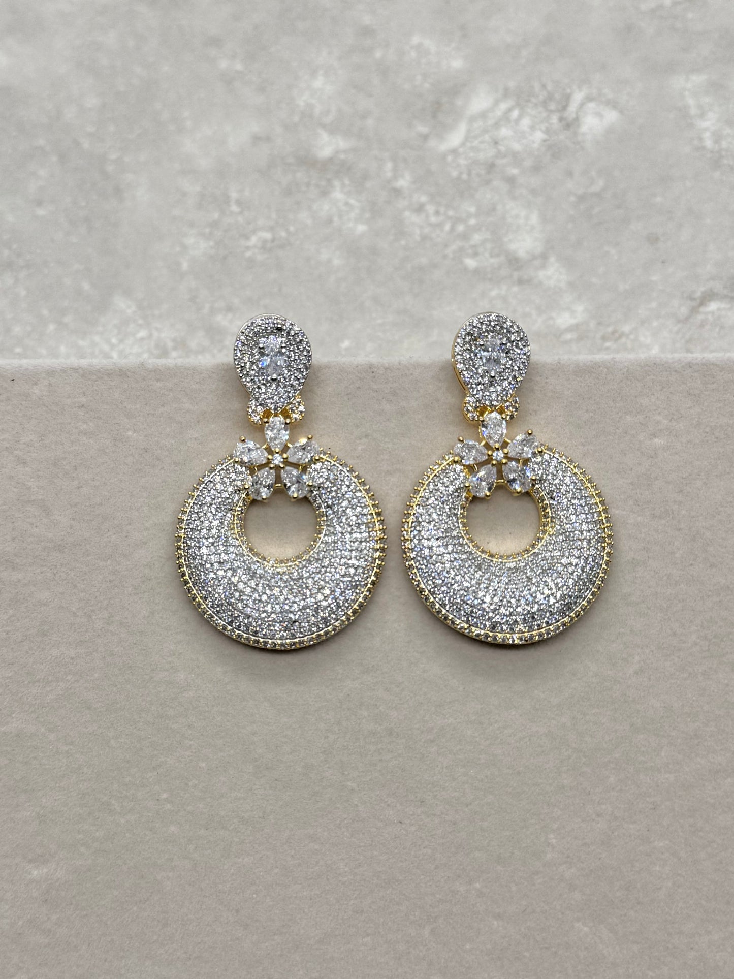 Amisha Earrings - Gold/Silver (Lux Collection)