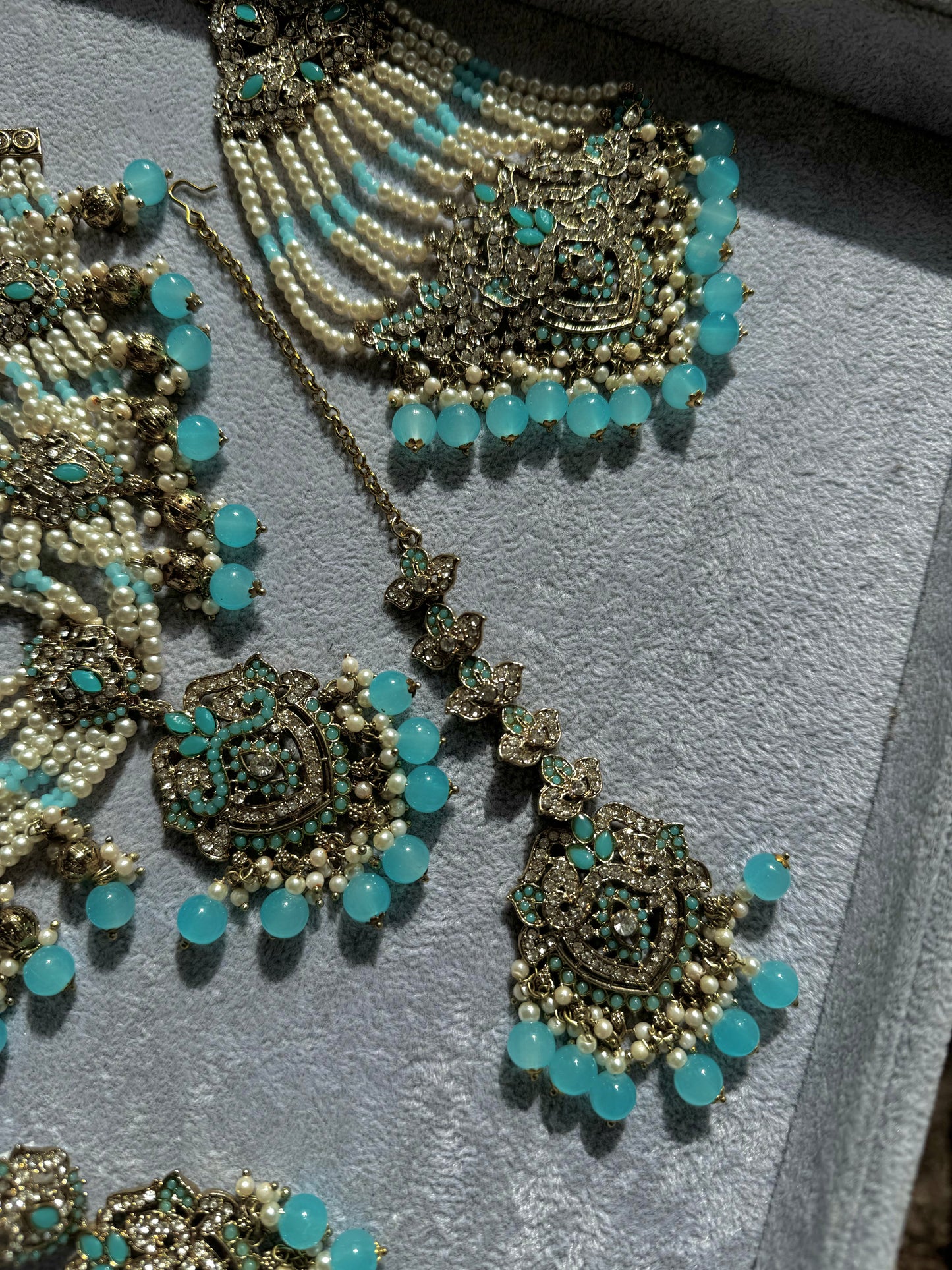 Neha Bridal Set - Teal