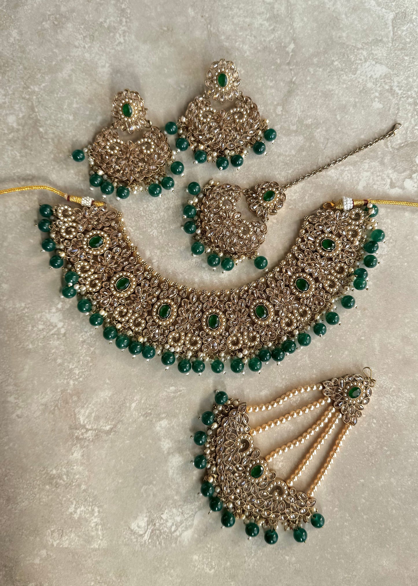 Mehak Bridal Set - Green