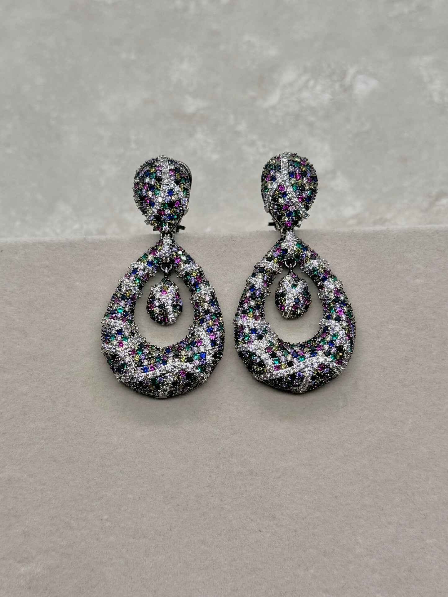 Nisha Earrings - Multi (Lux Collection)