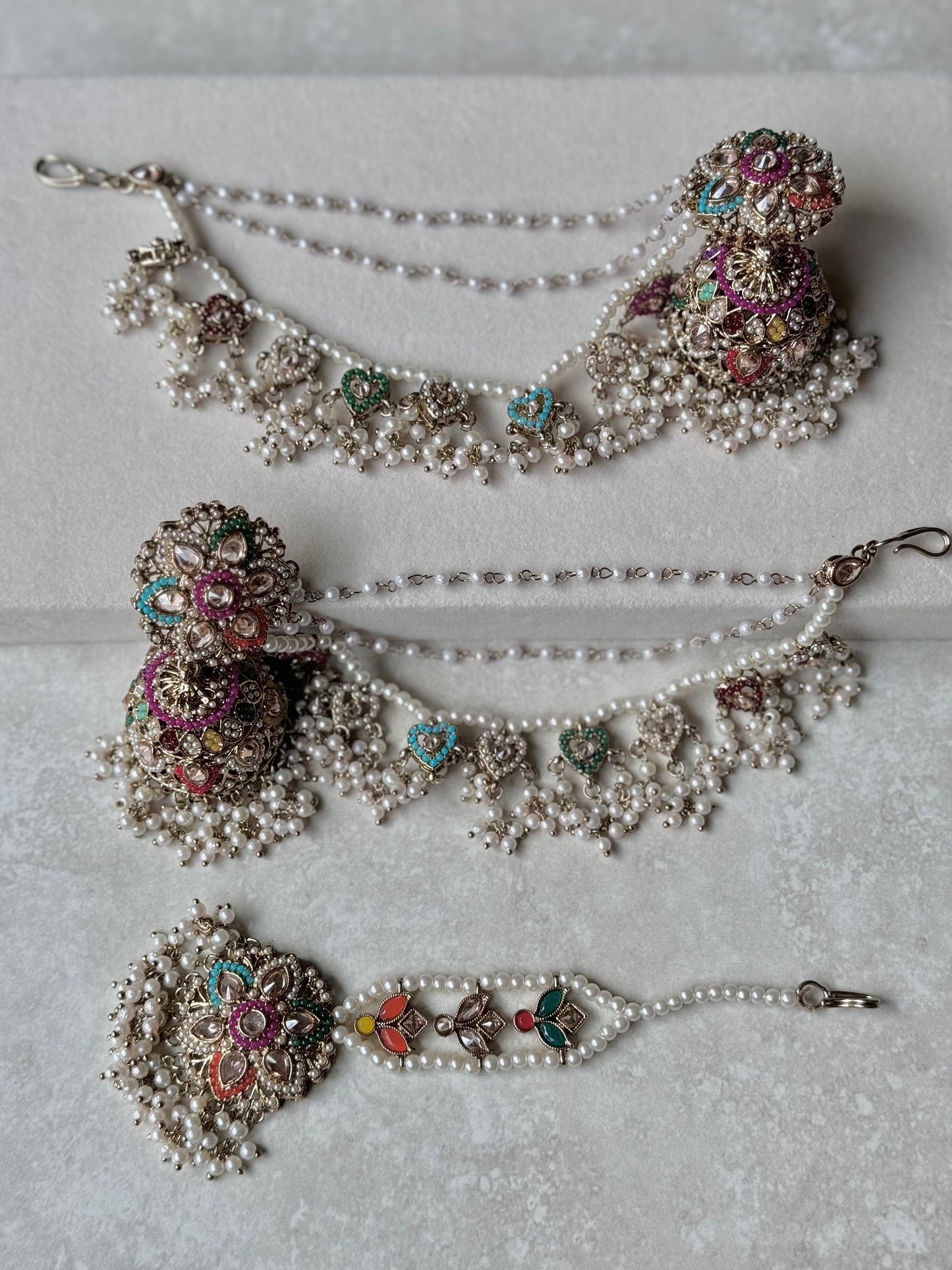 Alicia Sahara Jhumkas - Multi