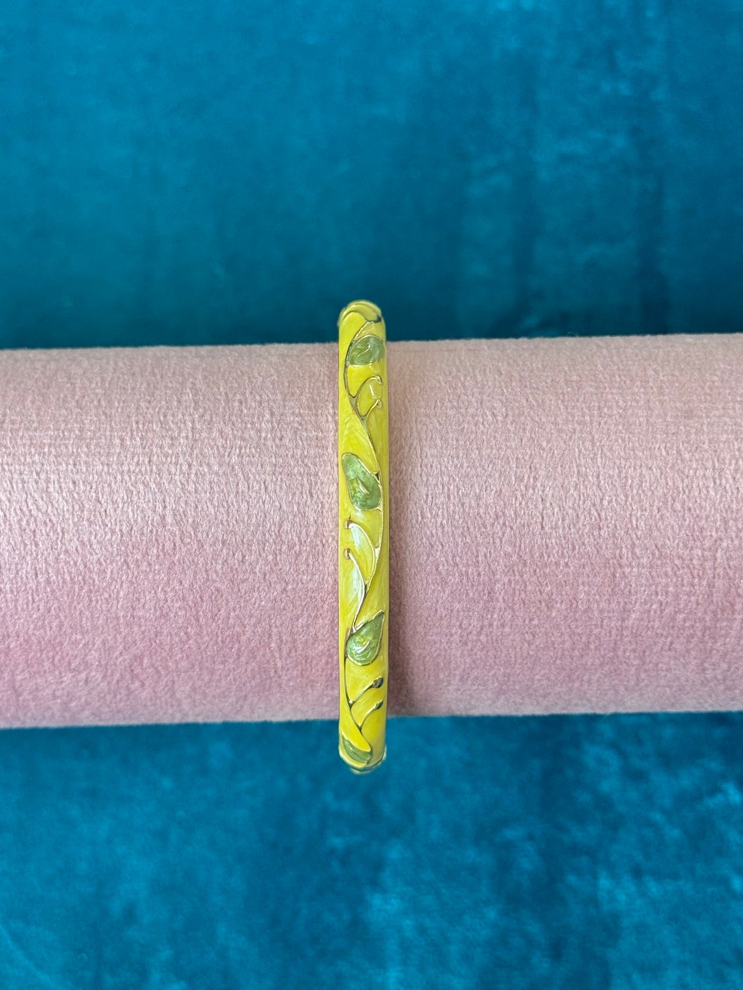 Yellow Painted Bangle