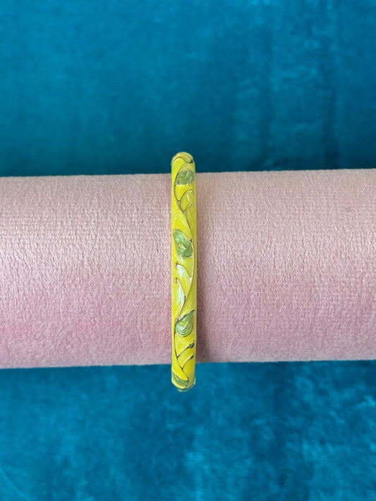 Yellow Painted Bangle