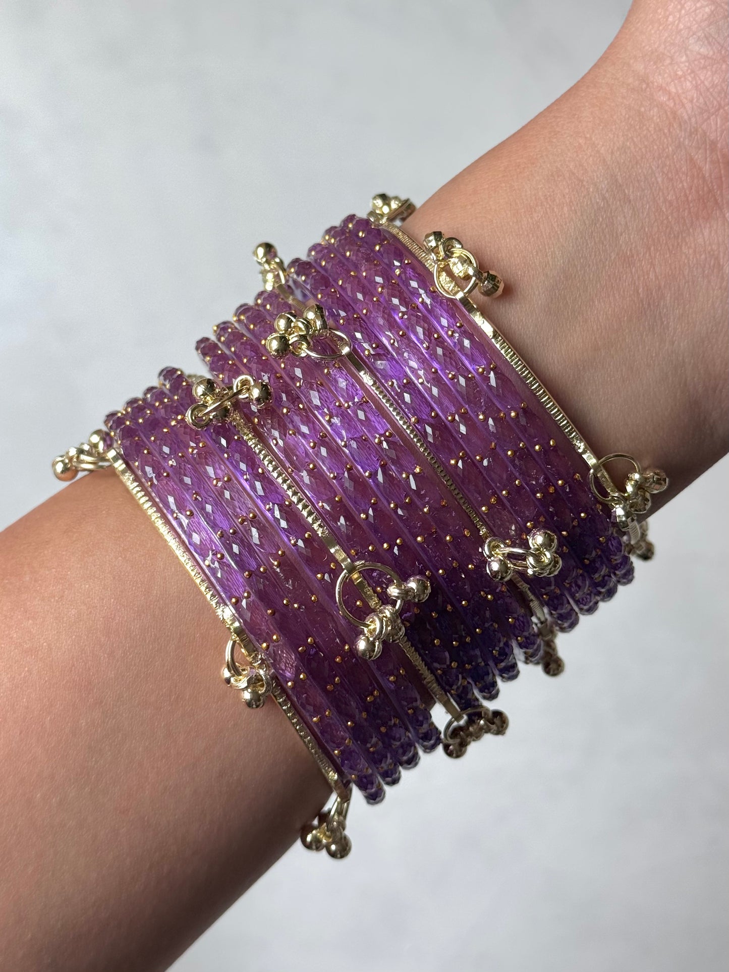 Kashmiri Bangles - Lavander