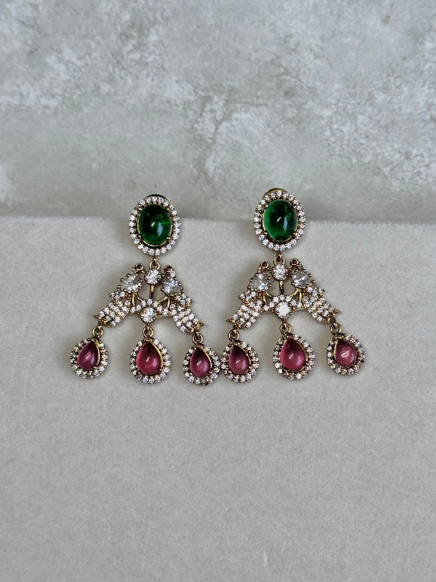Priya Antique Earrings - (Lux Collection)