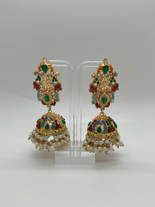 Hamel Earrings/Jhumkas