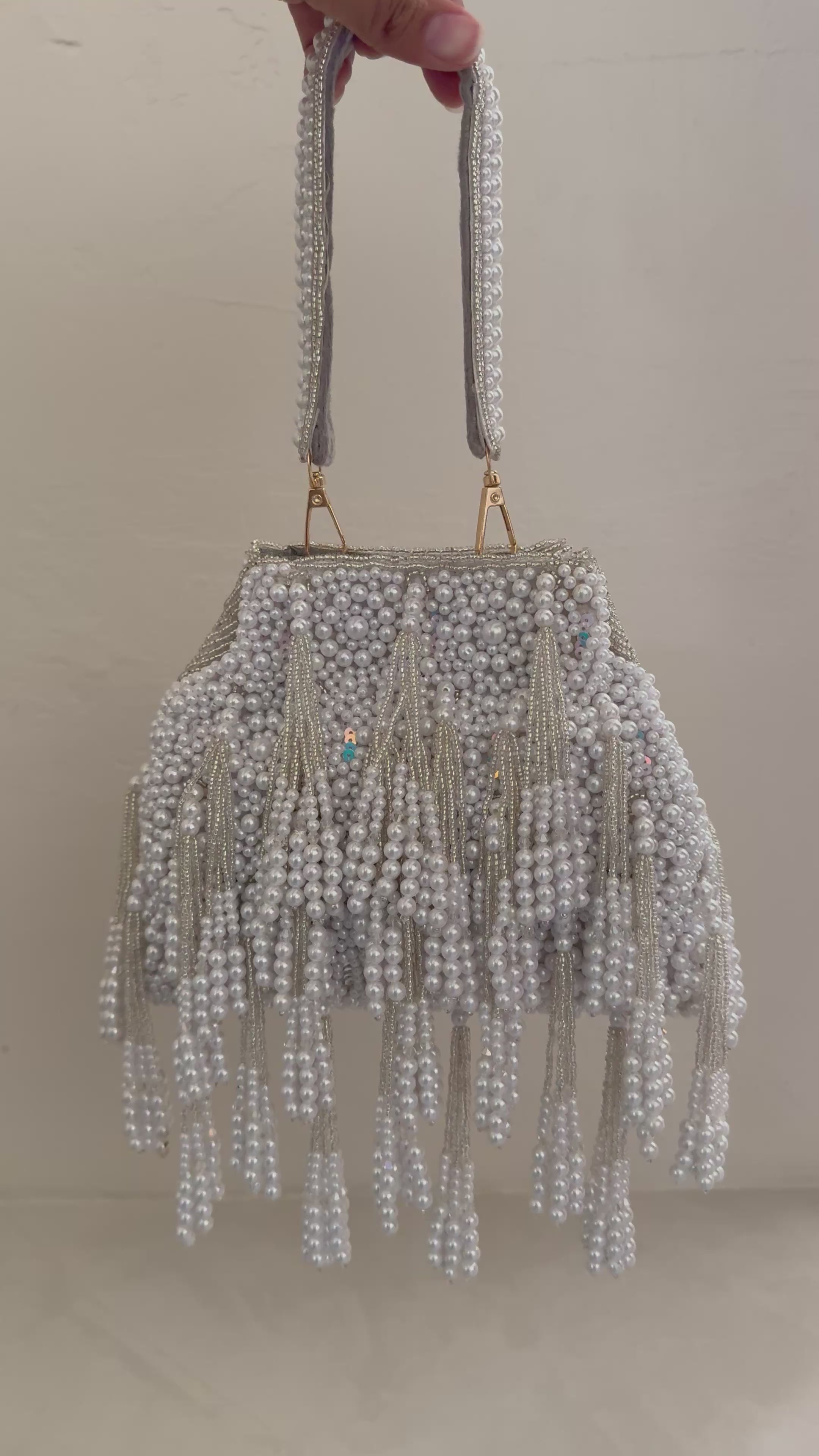 Rani Pearl Potli Bag